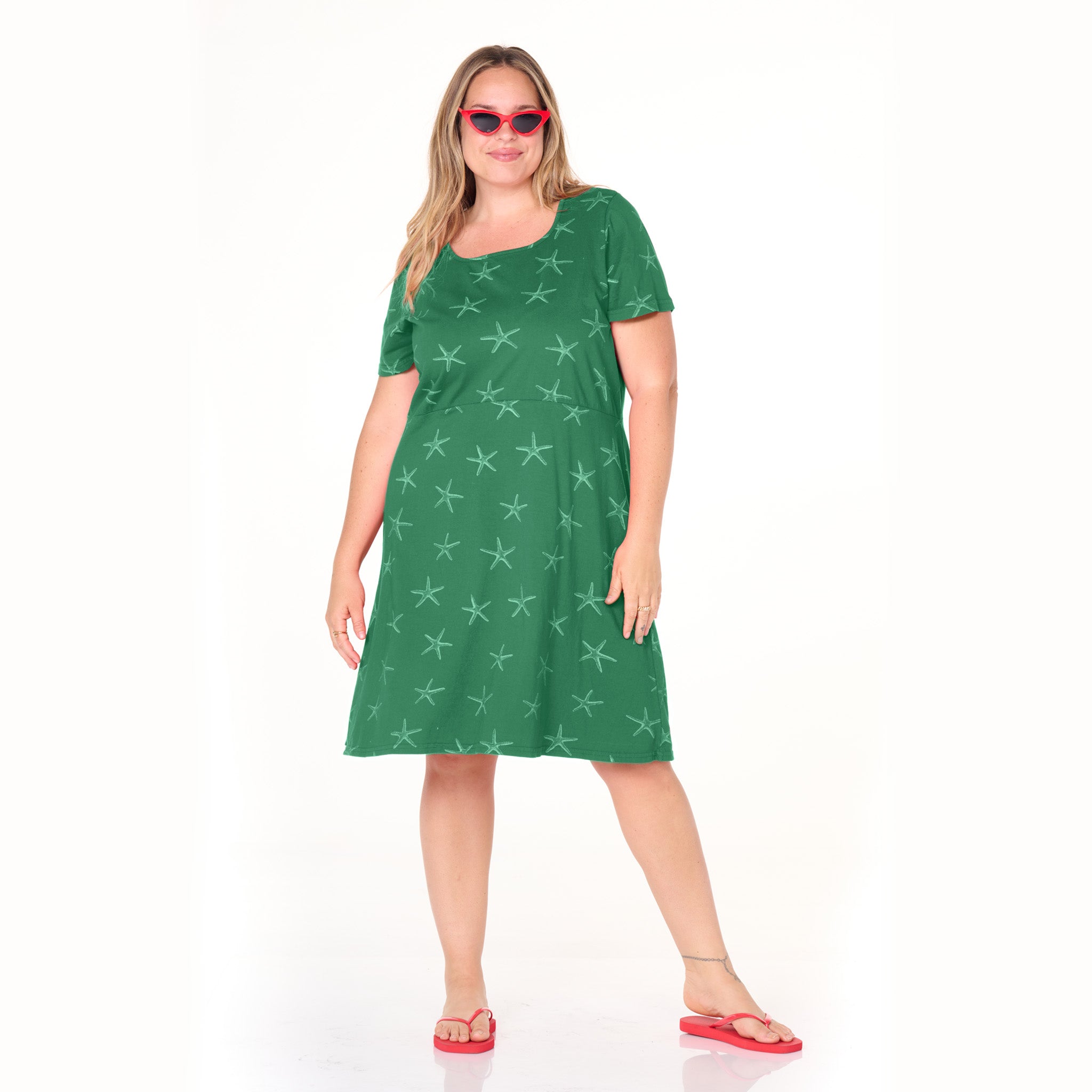 Sea Star -Sadie Dress | Plus size