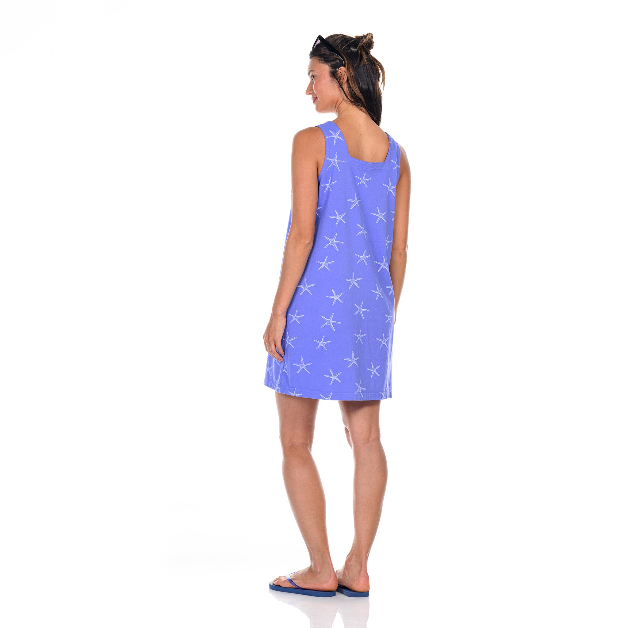 Sea Star Square Neck Dress