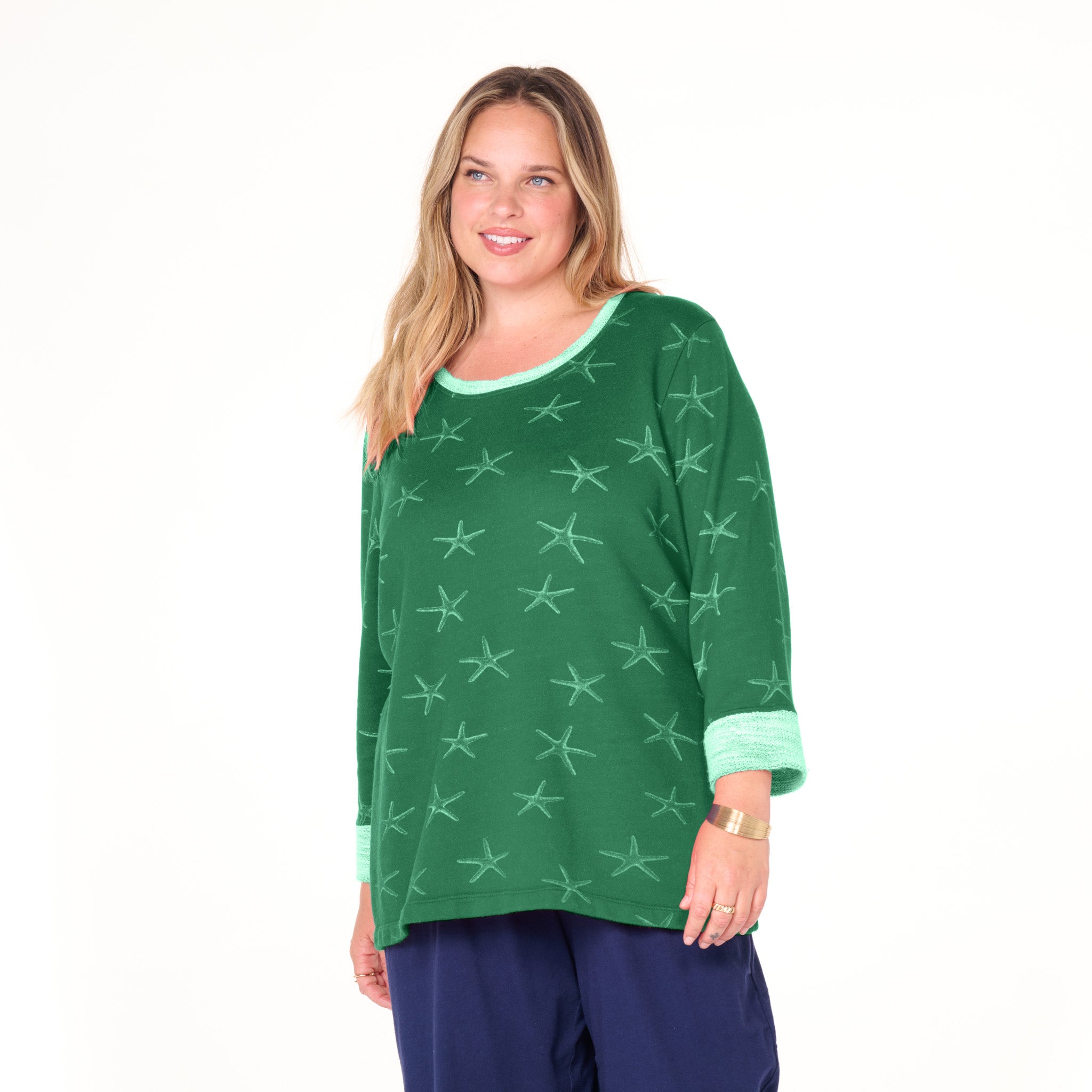 Sea Star Sunset Sweatshirt | Plus Size - 2025 Fall Colors