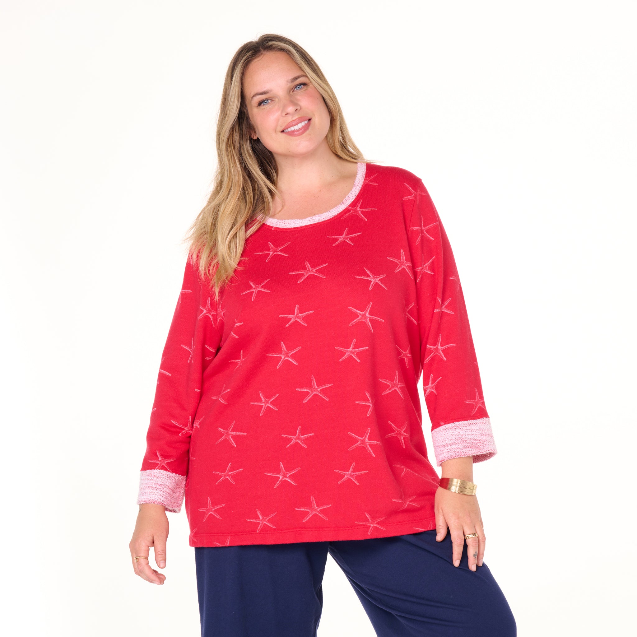 Sea Star Sunset Sweatshirt | Plus Size - 2025 Fall Colors