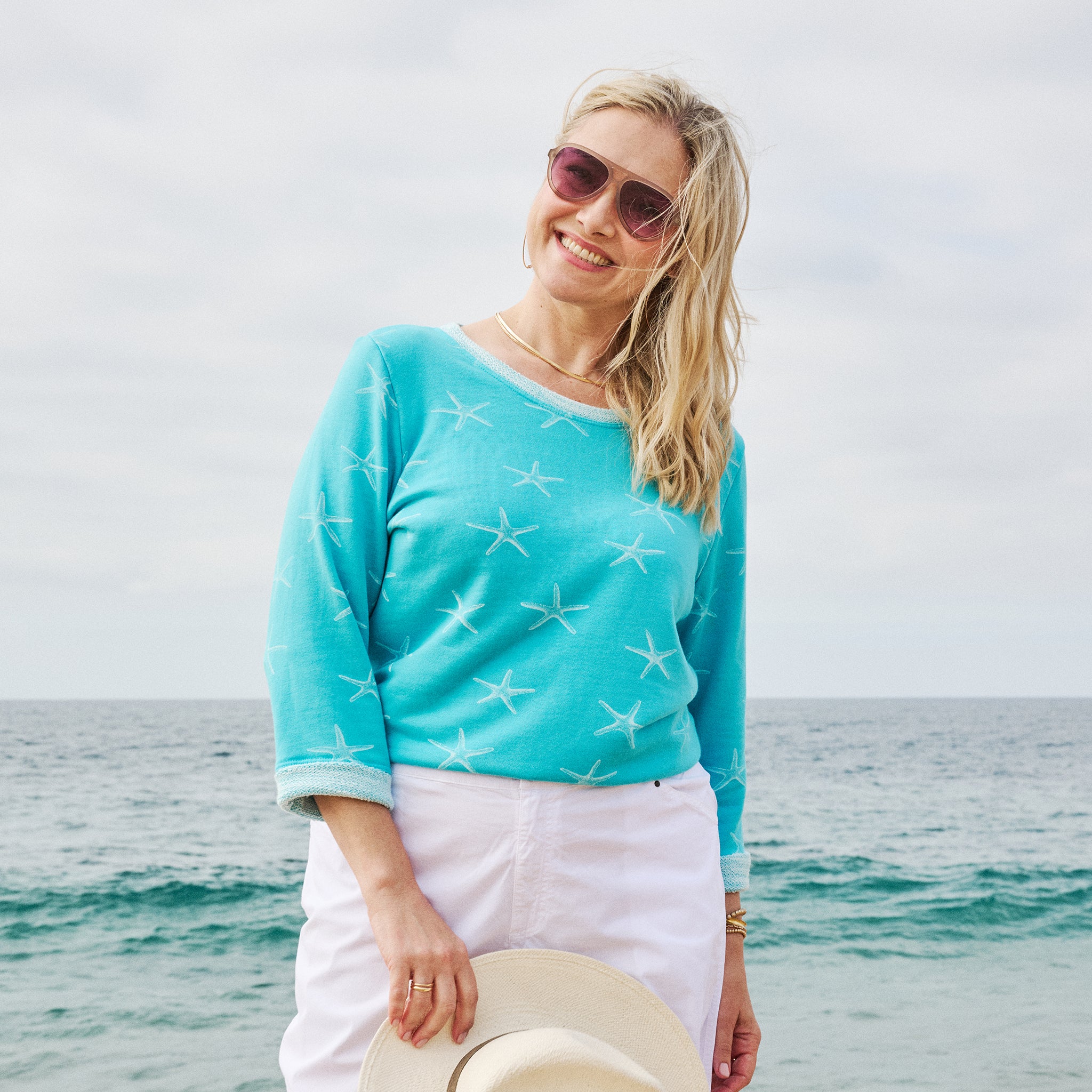 Sea Star Sunset Sweatshirt | Plus Size