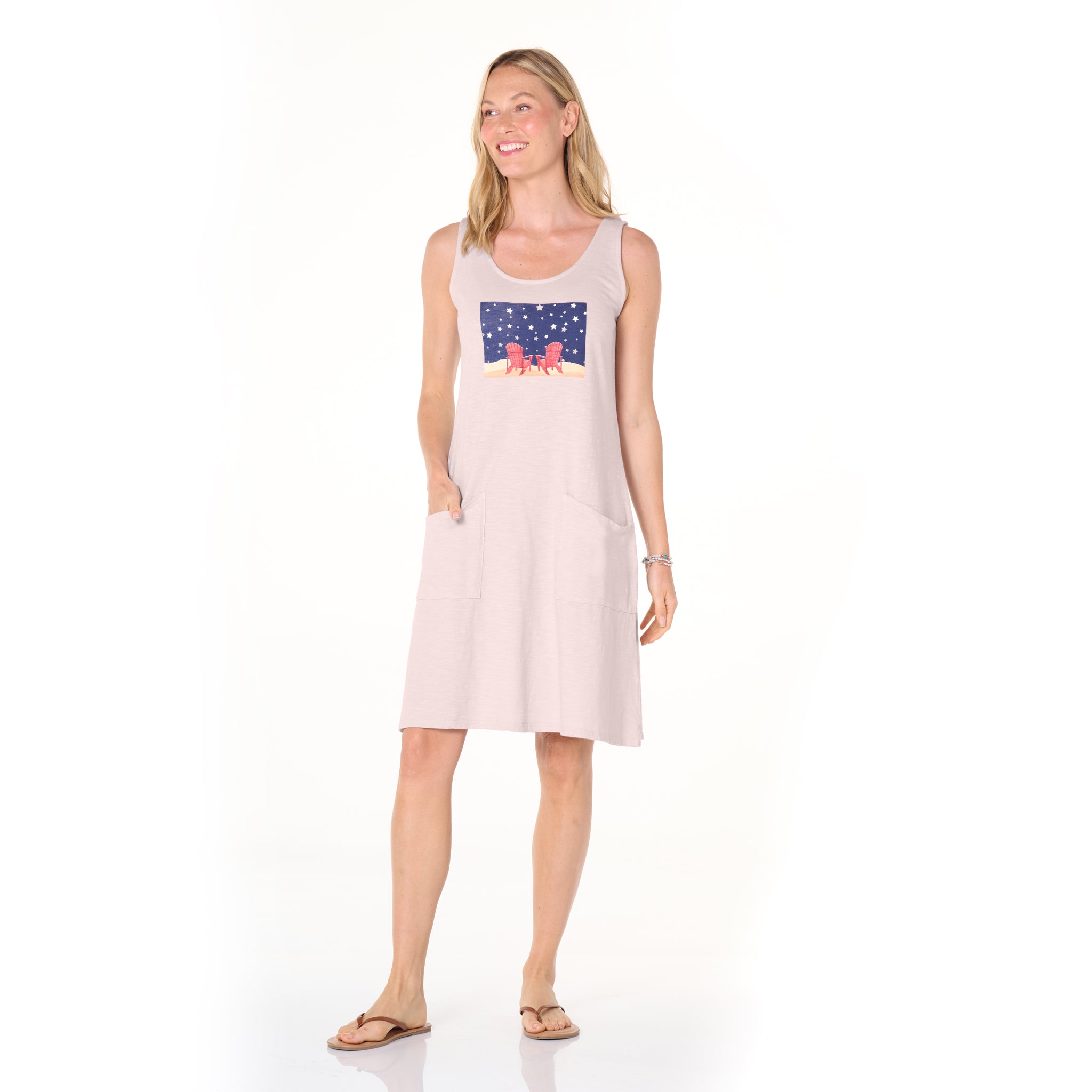 Starry Night Drape Dress
