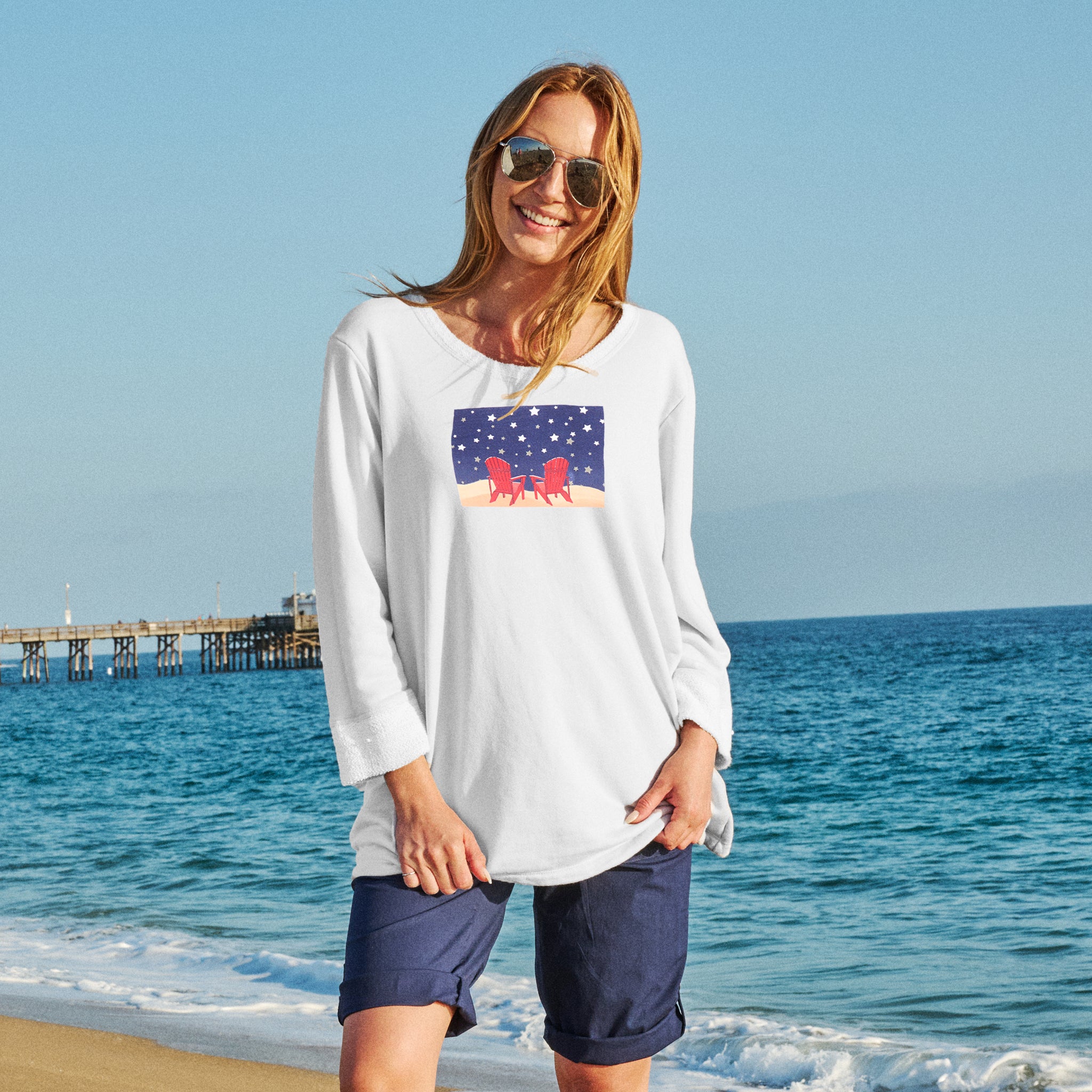 Starry Night  Sunset Sweatshirt