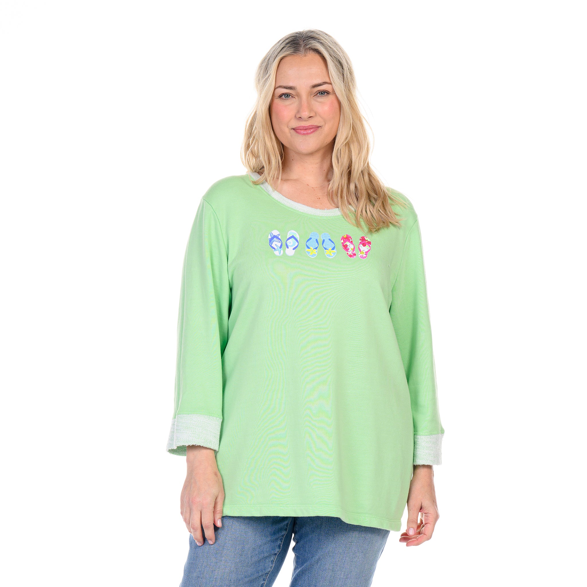 Summer Flop Sunset Sweatshirt | Plus Size