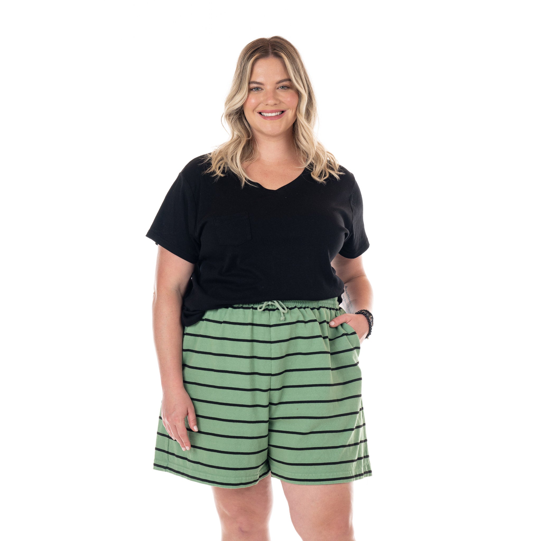 Surfline Jersey Shorts | Plus Size Lagoon Cosmos