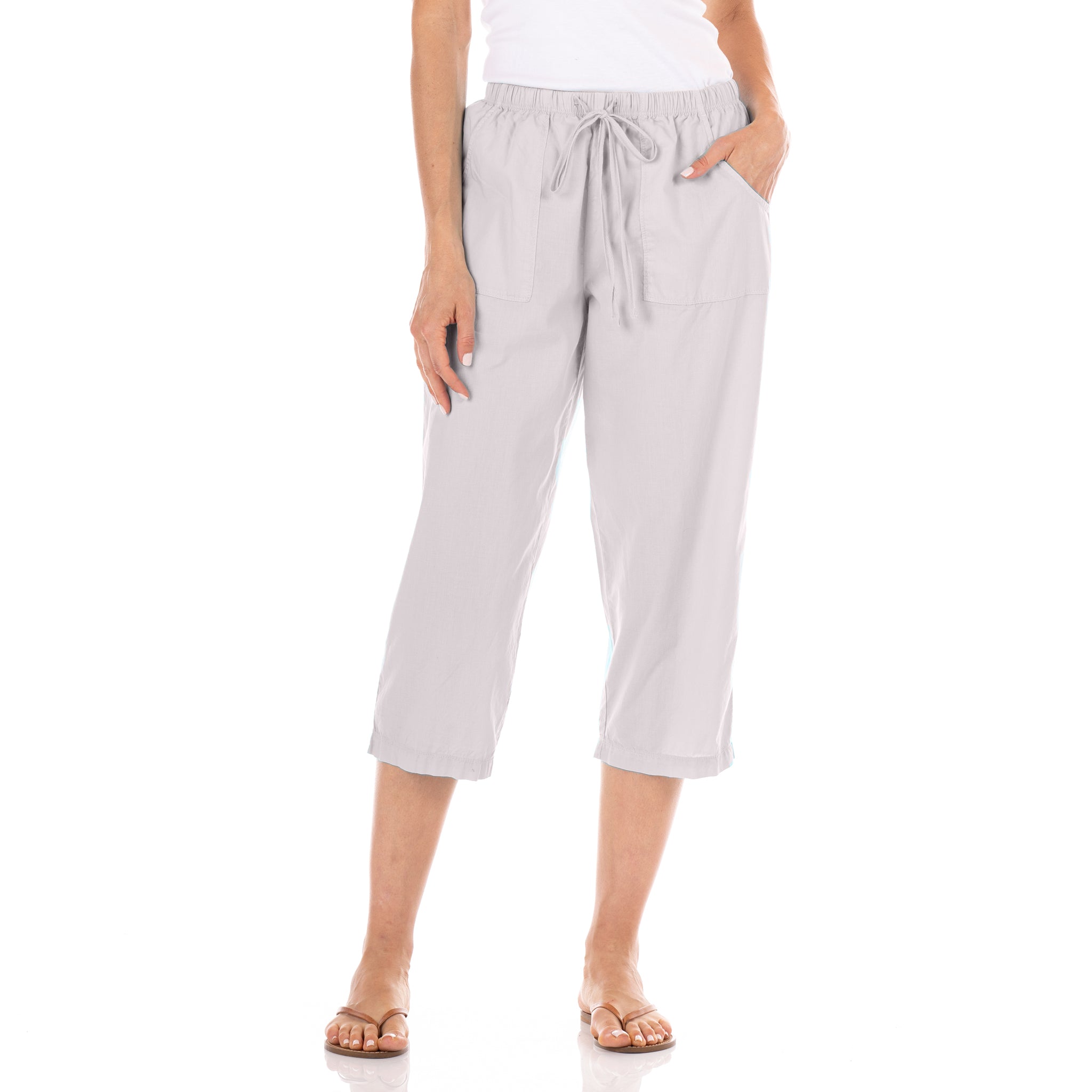 Topstitch Sheeting Capris - 2025 Fall Colors