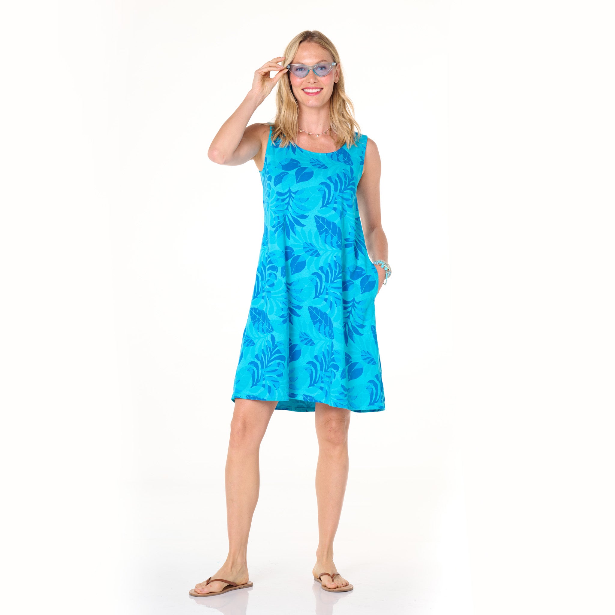 Fiji Palm La Jolla Dress | Clearance