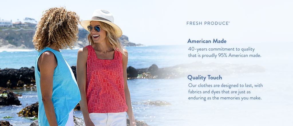 Fresh produce 2025 clothing sale online