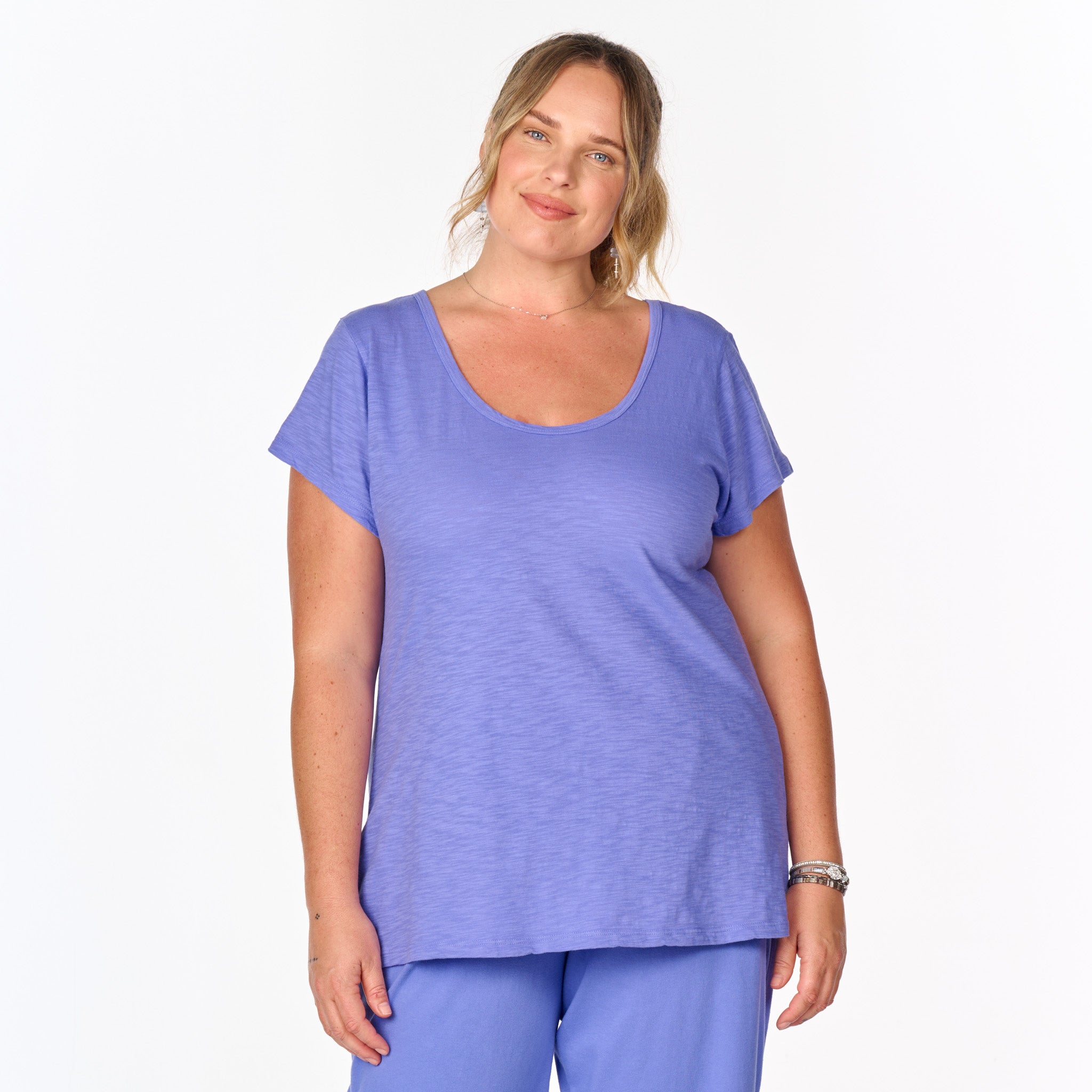 Vintage Scoop Neck T | Plus Size