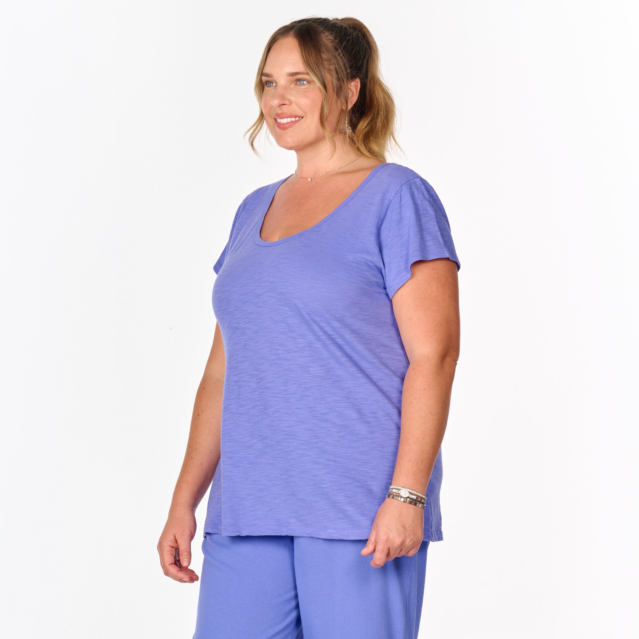 Vintage Scoop Neck T | Plus Size