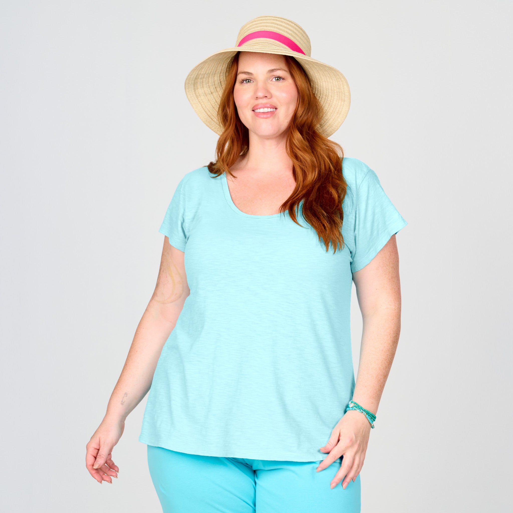 Vintage Scoop Neck T | Plus Size