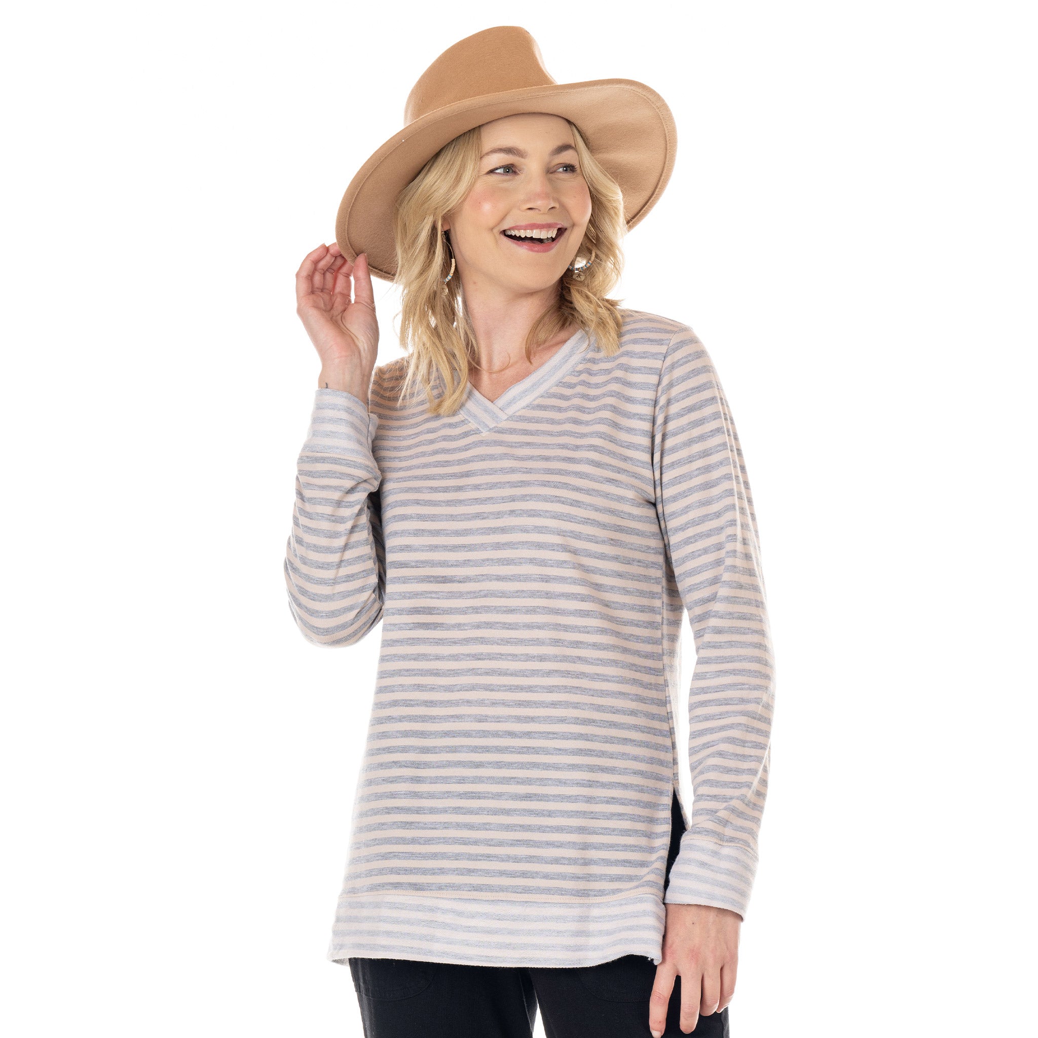 Striped Ana Tunic - 2025 Fall Colors