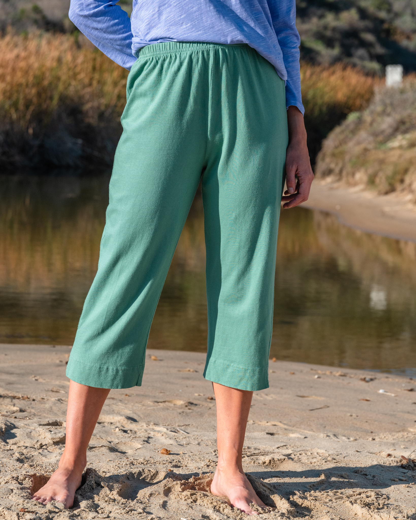 Jersey Capris Fresh Produce Clothes