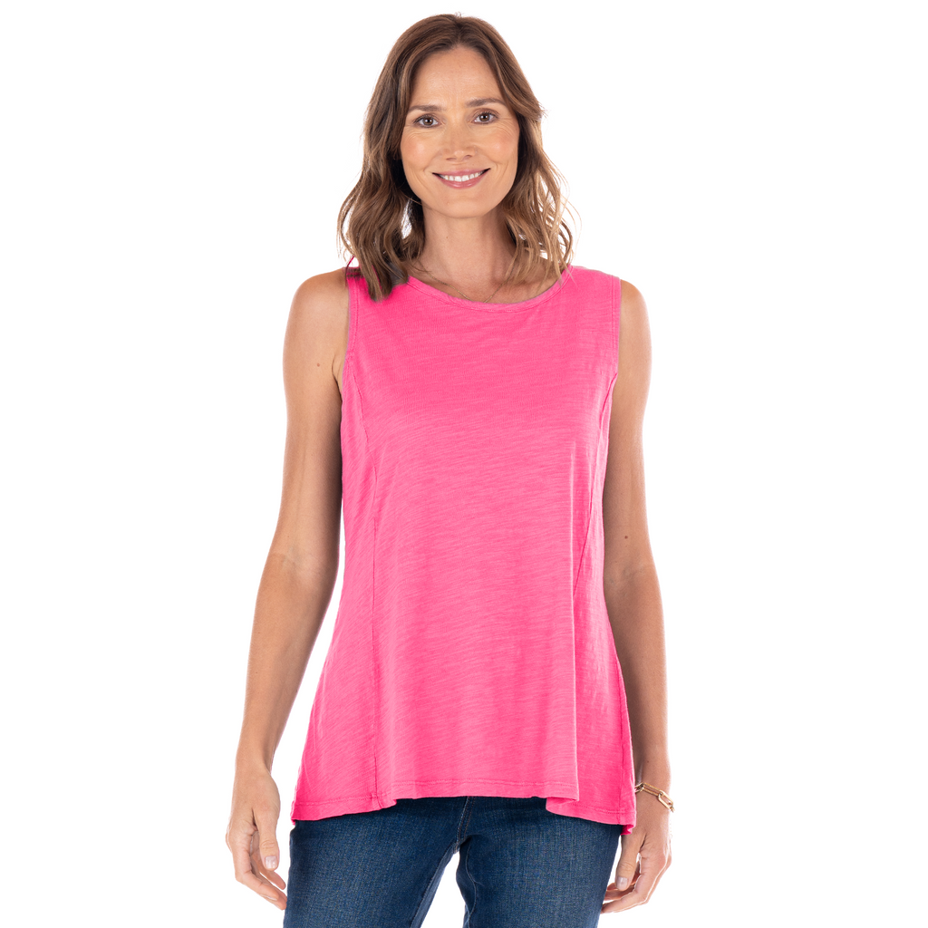 pink tank top for women