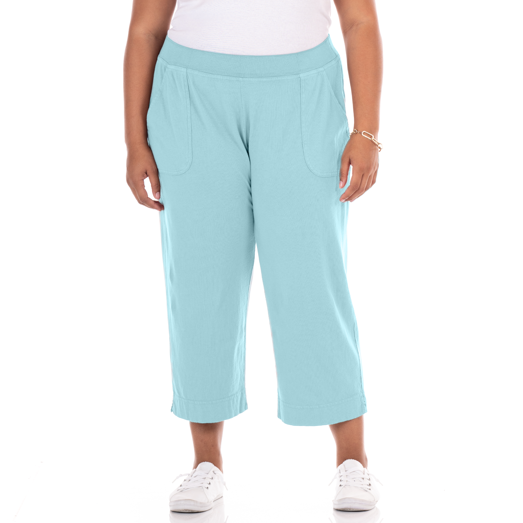 Women plus capris online